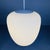 Vintage School Hanging Lamp with White Opaline Glass Shade, 1950s For Sale - Image 15 of 17