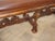 Bench for Theodore Alexander, William's Window Seat, Ornate Base W Leather Cover For Sale In Los Angeles - Image 6 of 15