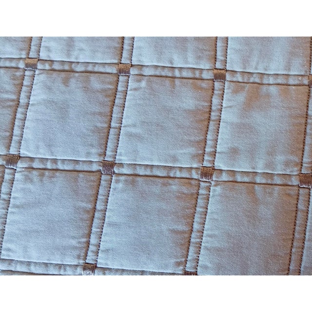 Sand Dea Luxury Minerva Queen Coverlet. For Sale - Image 8 of 11