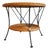 Two-Level Coffee Table in Bamboo and Iron, 1960s For Sale