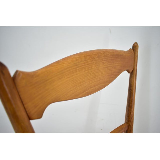 Dining Chairs attributed to Drevotvar, Former Czechoslovakia, 1970s, Set of 4 For Sale - Image 10 of 18