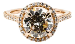 Late 20th Century 2.80 OP VS1 RB GIA Ring, Size 7