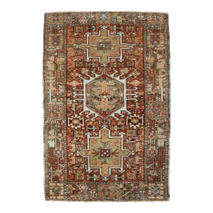 Antique Rustic Heriz Rug, 2' X 2'11''