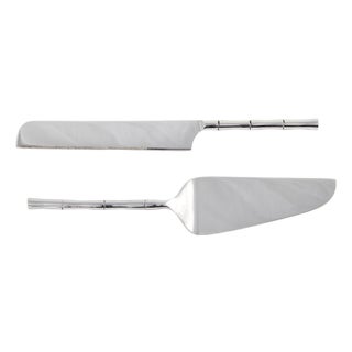 Grove Dessert Servers, Set Of 2 For Sale