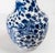 19th Century Chinese Blue and White Bottle Vase With Peony and Dragon, Repaired For Sale - Image 10 of 13