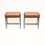An extremely stylish and very well made pair of Swedish vintage teak bedside tables, dating from the 1960’s. The quality...