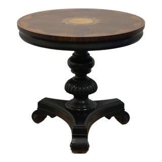 Thomasville Furniture Ernest Hemingway the Fifth Column Contemporary Traditional 28" Round Accent Table 46239-231-1 For Sale