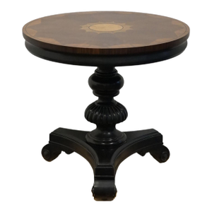 Thomasville Furniture Ernest Hemingway the Fifth Column Contemporary Traditional 28" Round Accent Table 46239-231-1