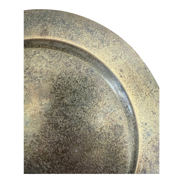 Tiffany Studios Gilt Bronze 9" Tray For Sale
