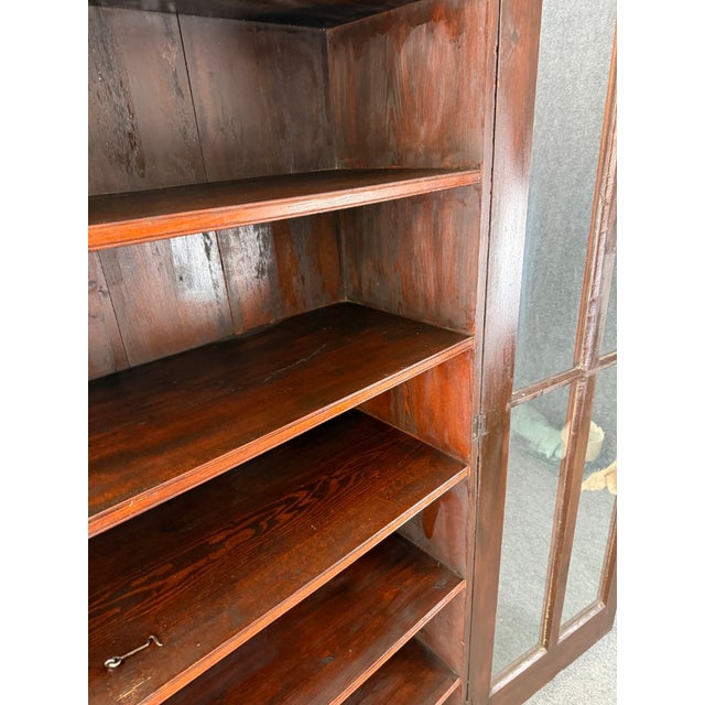19th Century Monumental 19th Century Two-Door Bookcase For Sale - Image 5 of 17