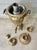 Gold 1890s Antique Solid Brass Samovar Coffee or Tea Dispenser For Sale - Image 8 of 10