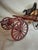 1980s Large Vintage 21" Cast Iron 3-Horse Fire Pumper Wagon Toy - Utexiqual / Kenton Style For Sale - Image 5 of 18