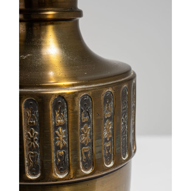 Early 20th Century France Brass Vase For Sale - Image 13 of 15