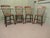 Set of 4 Beech and Elm Seated Stick Back Kitchen Dining Chairs The chairs are a classic design and traditionally made from...