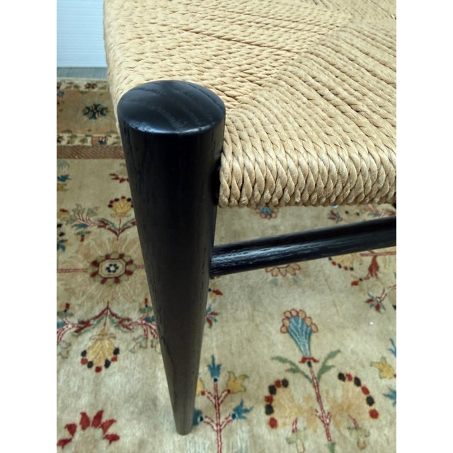 Hvidt & Mølgaard for &Tradition Drawn Side Chair, Black Oak Wood For Sale - Image 11 of 12