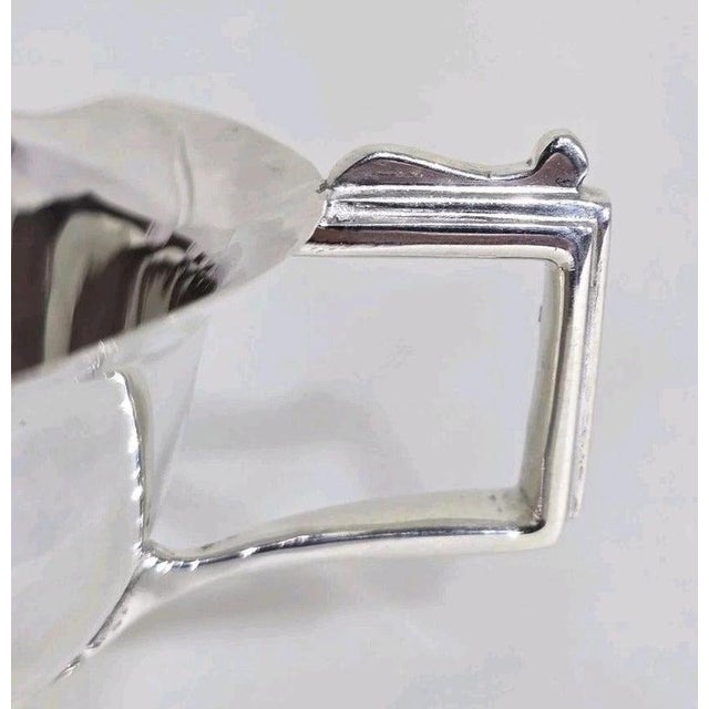 Art Deco Sterling Silver Sauce Boat from Cooper Brothers & Sons, 1936 For Sale - Image 6 of 12