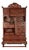 Antique 19th Century Cinnabar Treasure Cabinet For Sale