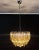 Clear Amber Triedri Murano Glass Chandelier, 1988 For Sale - Image 10 of 16