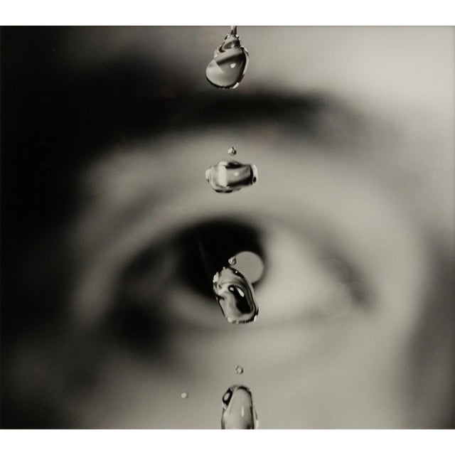 Susan Derges Untitled (Eye) No.1 1991 Gelatin Silver Photograph Print Framed For Sale - Image 4 of 5