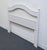 LEXINGTON / HENRY LINK Country Cottage Style White Wicker Full Size Headboard 299-477-120 46" High 60.5" Wide 2" Deep We...