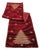 Embroidered Pine Tree Table Runner 72"L For Sale