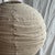 Large Round Pink Japanese-Style Rattan and Natural Linen Pendant Light For Sale - Image 16 of 18
