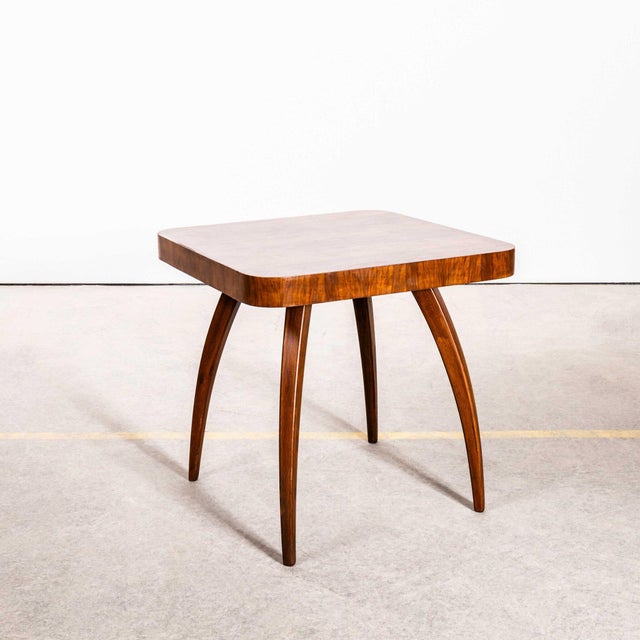 Spider Side Table by Jindřich Halabala, 1950s For Sale - Image 4 of 4