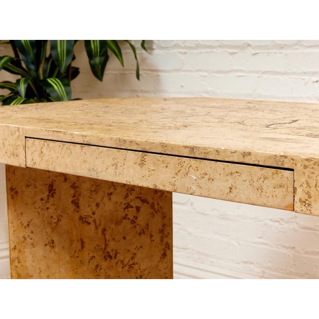 Wood Vintage Center Table For Sale - Image 7 of 8