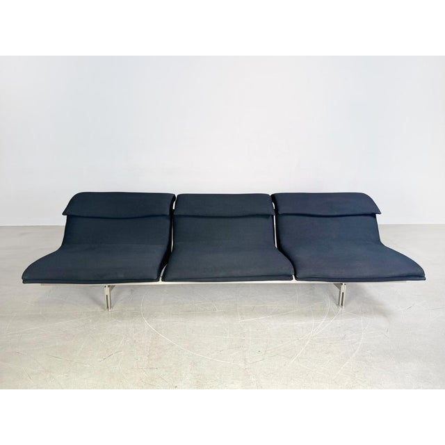 Wave 3-Seater Sofa by Giovanni Offredi for Saporiti Italia, 1970s For Sale - Image 5 of 11