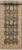 Boho Chic Ziegler Gray/Blue Wool Runner Rug- 4'4'' X 10'3'' For Sale - Image 10 of 10