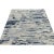 Textile Rug & Kilim’s Abstract Rug in Blue, Cream and White Geometric Patterns For Sale - Image 7 of 8