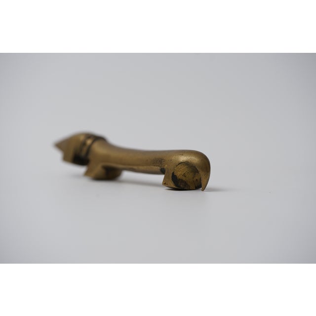 Vintage Brass Dachshund Bottle Opener by Walter Bosse for Herta Baller, 1950s For Sale - Image 6 of 11
