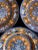 Cornflower Blue Copeland Late Spode Plates Pattern 1589, Early to Mid 1800's, Set of 3 For Sale - Image 8 of 12