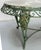 French Green Oval Marble Top & Wrought Iron Coffee Table, 1960 For Sale - Image 15 of 17