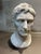 Augustus Emperor Head in Carrara White Marble For Sale - Image 6 of 8