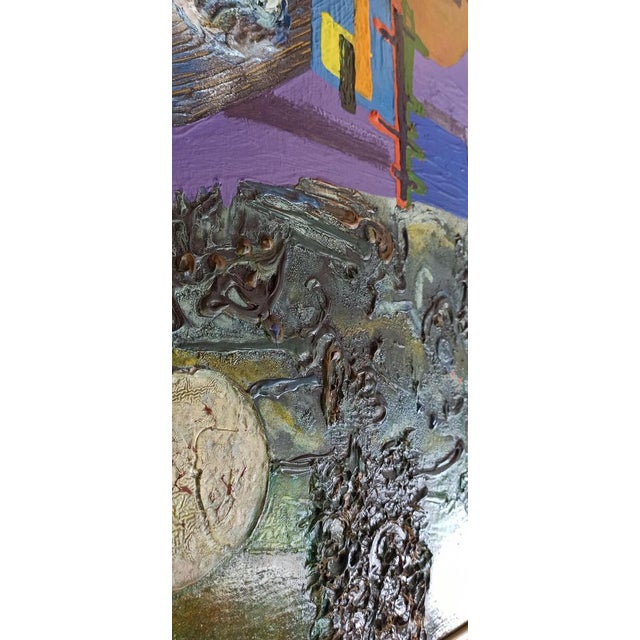 Barbara Urszula Piwarska, Composition, Oil on Canvas, 1970s For Sale - Image 13 of 17