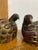 Japanese Pair of Antique Japanese Hand Crafted Quail Figures For Sale - Image 3 of 7