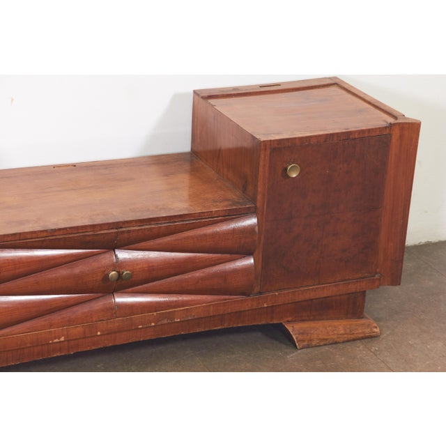1940s Small Italian Art Deco Style Sideboard, 1940s For Sale - Image 5 of 12