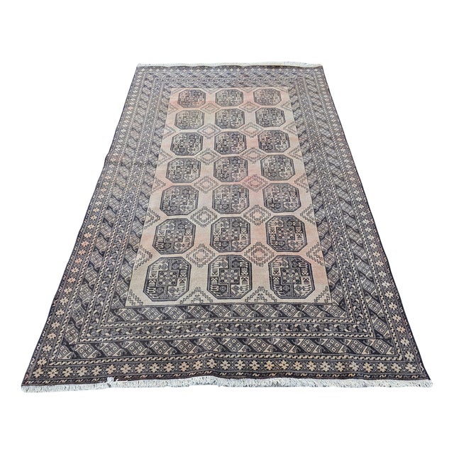 Vintage Afghan Ersari Rug, 1920s For Sale