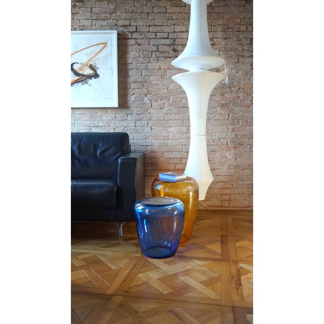 Early 21st Century Side Table in Murano Blown Glass by Kanz Architetti for Kanz For Sale - Image 5 of 6