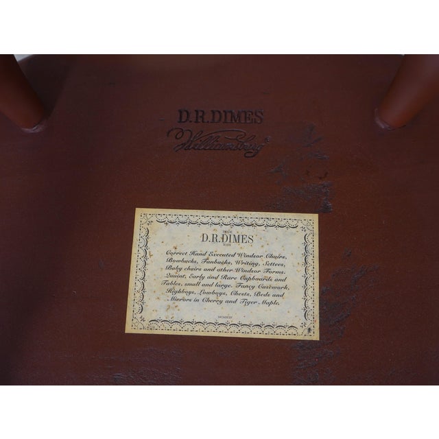 Set of 6 Dr Dimes Sack Back Windsor Dining Armchairs For Sale - Image 18 of 18