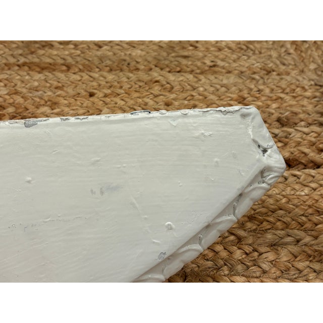 Vintage Neoclassical Architectural Plaster Wall Shelf For Sale - Image 13 of 16