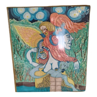 Original Shawn Corbett Artwork Titled "Will to Flower" For Sale