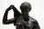 Neoclassical French Artist, Large Sculpture of Robed Lady, 1880, Bronze For Sale - Image 6 of 11