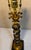 Late 20th Century Hollywood Regency Stacked Black Marble Antique Gold Acanthus Table Lamp For Sale - Image 5 of 12