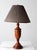 Mid 20th Century Vintage Turned Wood Table Lamp American Traditional For Sale - Image 5 of 11