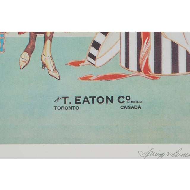 1990s 1990s Eaton's Spring and Summer 1924 Framed Print For Sale - Image 5 of 10