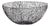 Seaflower Design Decorative Wrought Iron Bowl, 22.5" x 10" For Sale