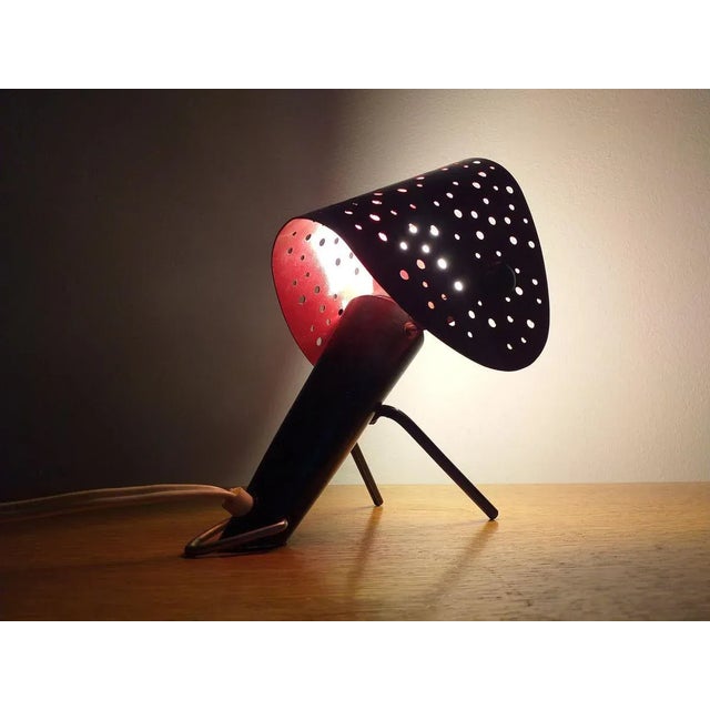 Mid-Century Table Lamp by Ernst Igl for Hillebrand, 1950s For Sale - Image 6 of 9
