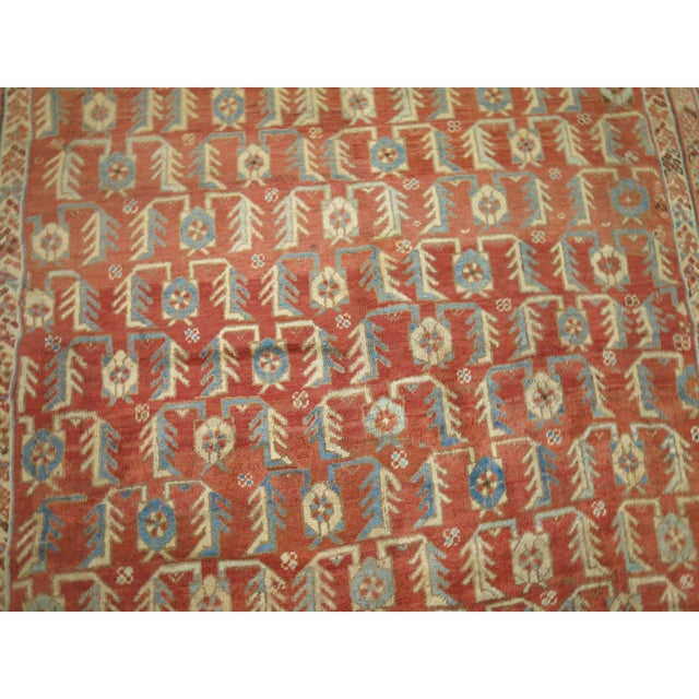 Antique Persian Bakshaish Rug For Sale - Image 10 of 18